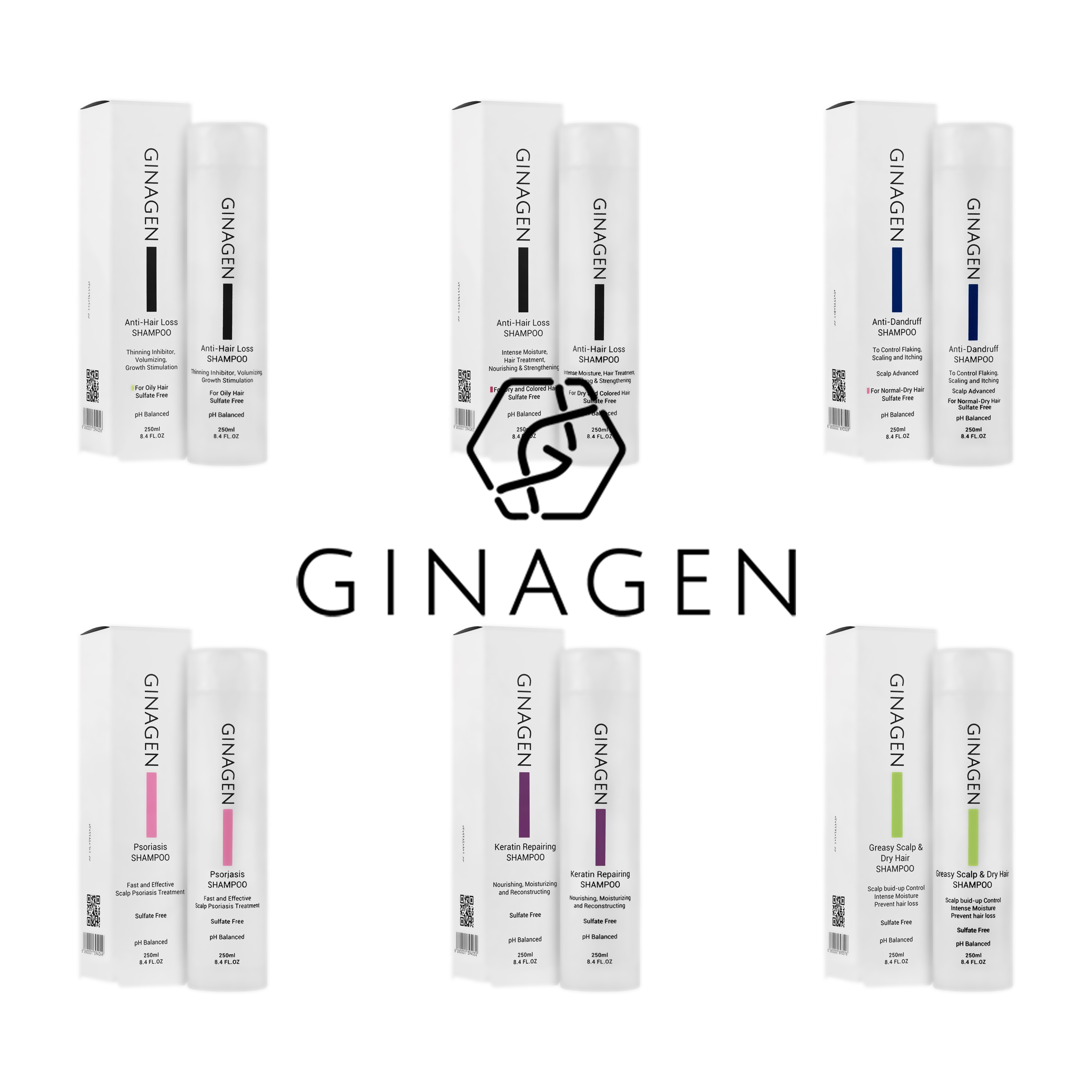 بهترین شامپوهای برند ژیناژن؛ انتخاب حرفه‌ای برای داشتن موهای سالم و قوی