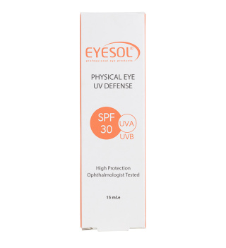 ضد آفتاب دور چشم  بی رنگ SPF30 آیسول