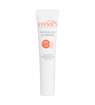ضد آفتاب دور چشم  بی رنگ SPF30 آیسول