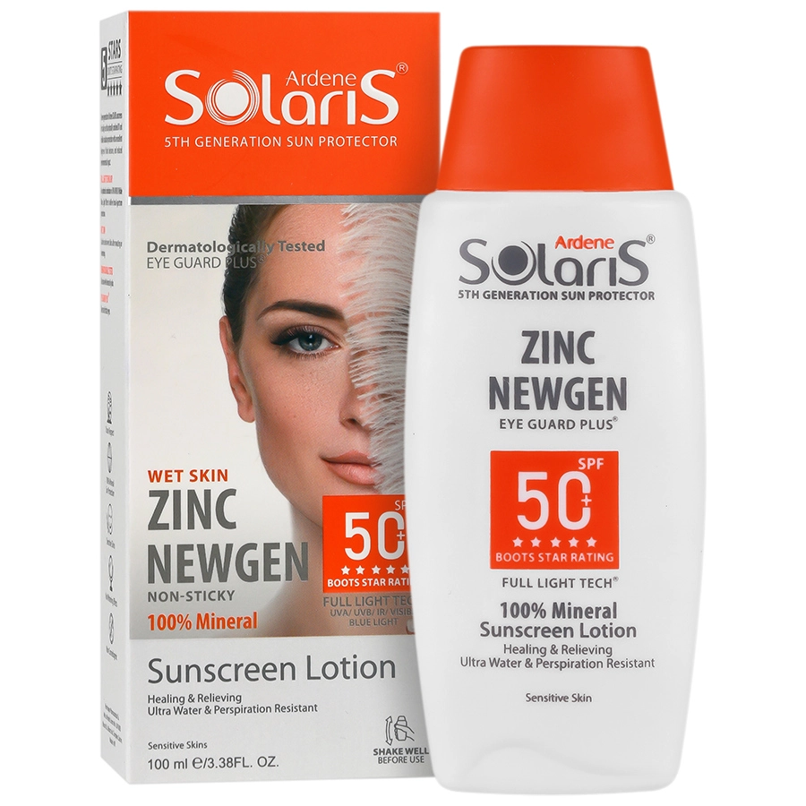 لوسیون ضد آفتاب زینک نیوژن SPF50 آردن سورل