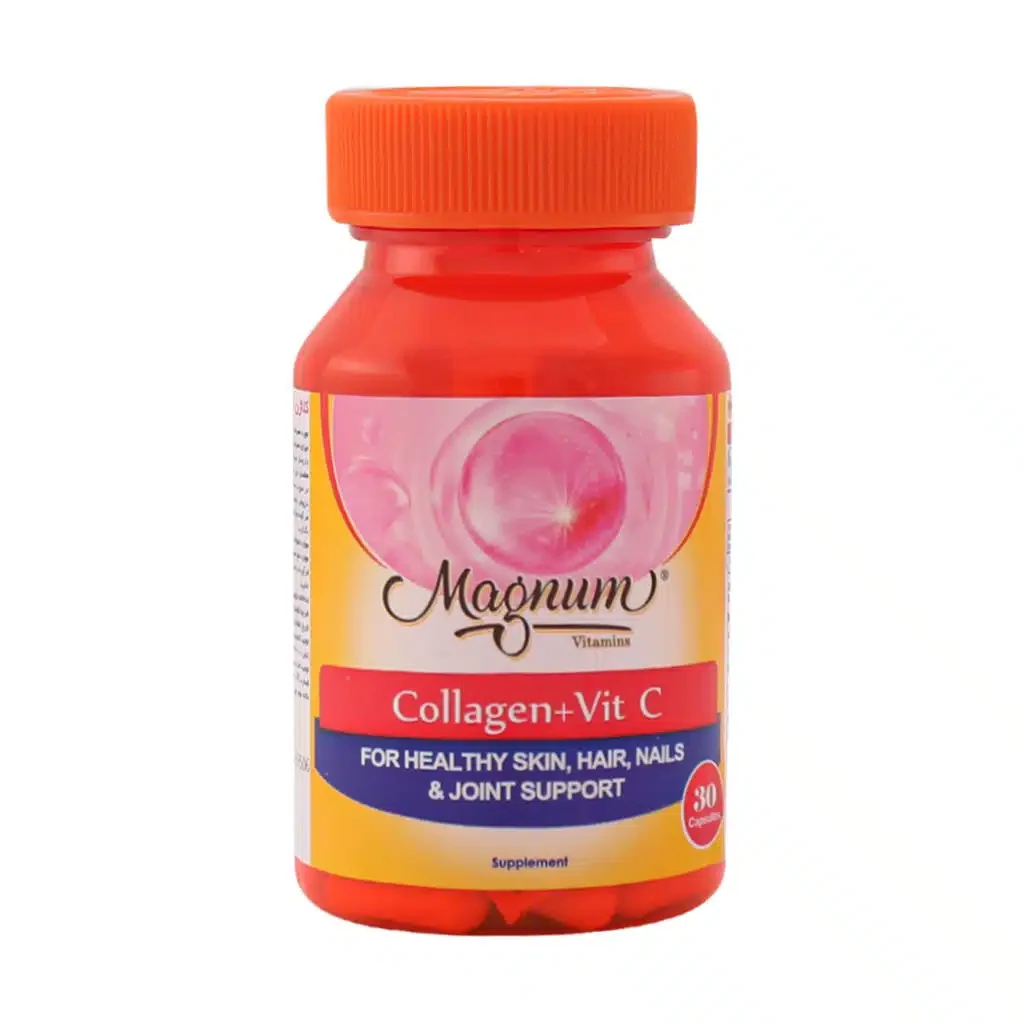 کلاژن و ویتامین سی مگنوم ویتامینز - 30 عددی