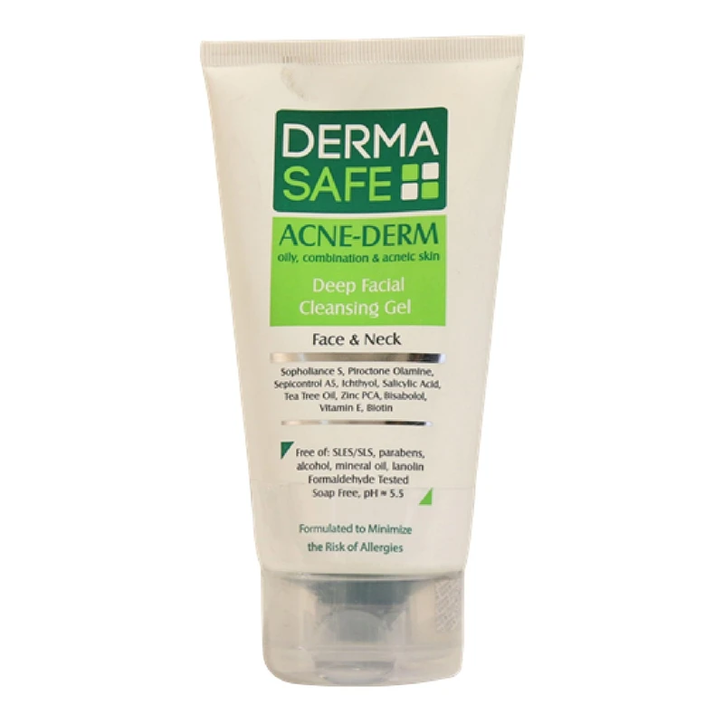 ژل شستشوی صورت آکنه‌درم درماسیف