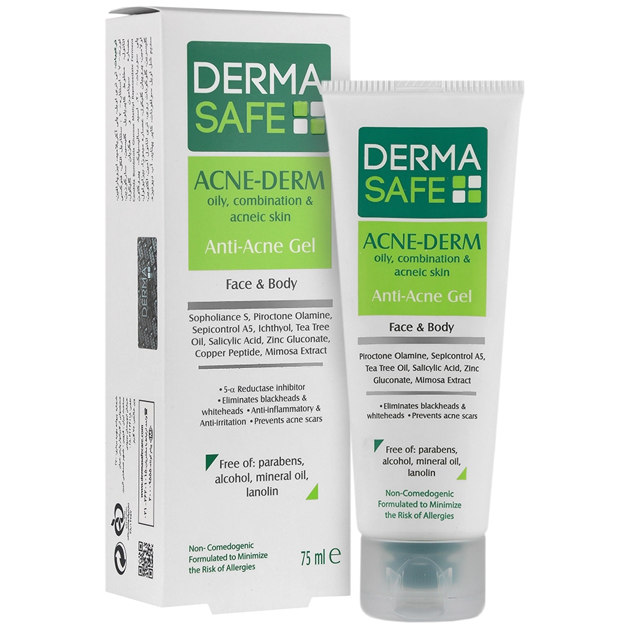 ژل ضد جوش آکنه‌درم درماسیف