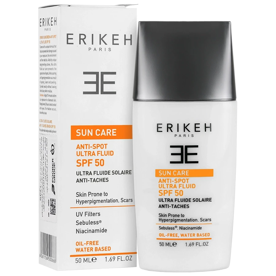 کرم ضد آفتاب و ضد لک SPF50 اریکه - بی رنگ