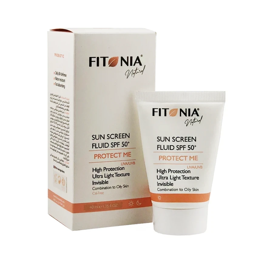 فلوئید ضدآفتاب پوست چرب فیتونیا -  بی رنگ