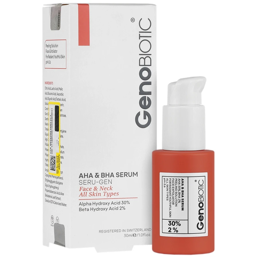 سرم آلفا و بتاهیدروکسی اسید سرو ژن ژنوبایوتیک