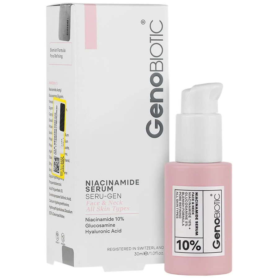 سرم نیاسینامید سرو ژن ژنوبایوتیک