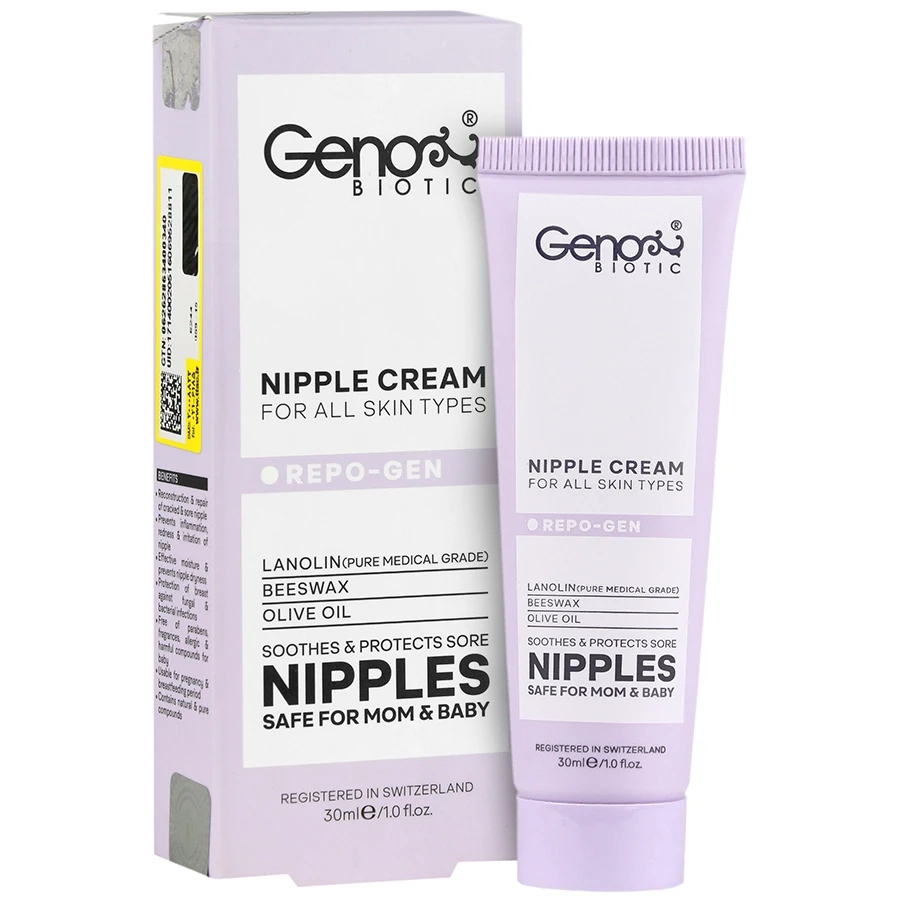 کرم رفع شقاق سینه ریپوژن ژنوبایوتیک