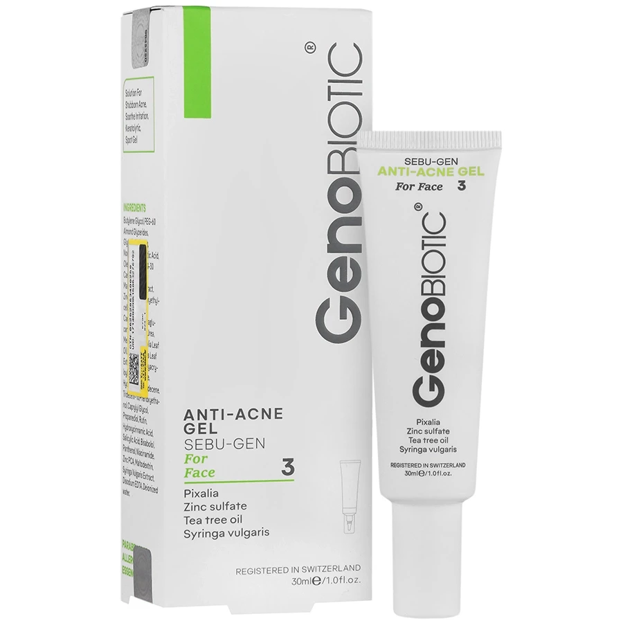 ژل ضد آکنه سبوژن 3 ژنوبایوتیک