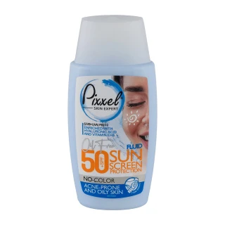 کرم ضد آفتاب SPF50 پوست چرب 50 میلی لیتر پیکسل- بی رنگ