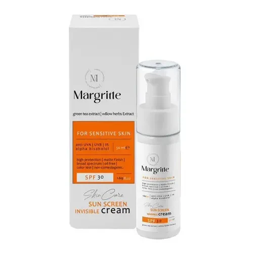 کرم ضد آفتاب پوست حساس SPF30 مارگریت