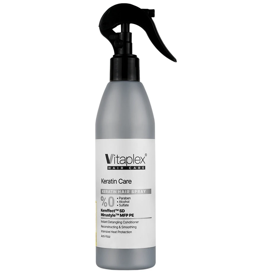 اسپری ترمیم‌کننده و نرم‌کننده موهای کراتین‌شده ویتاپلکس