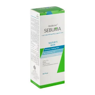 ماسک ضد جوش و پاکسازی کننده پوست چرب سولفور 5 آردن سبوما