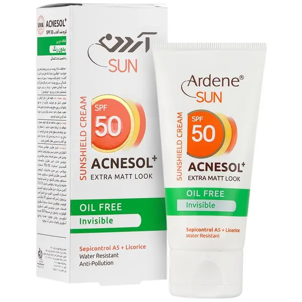 کرم ضد آفتاب آکنه سل پلاس SPF50 - بی رنگ