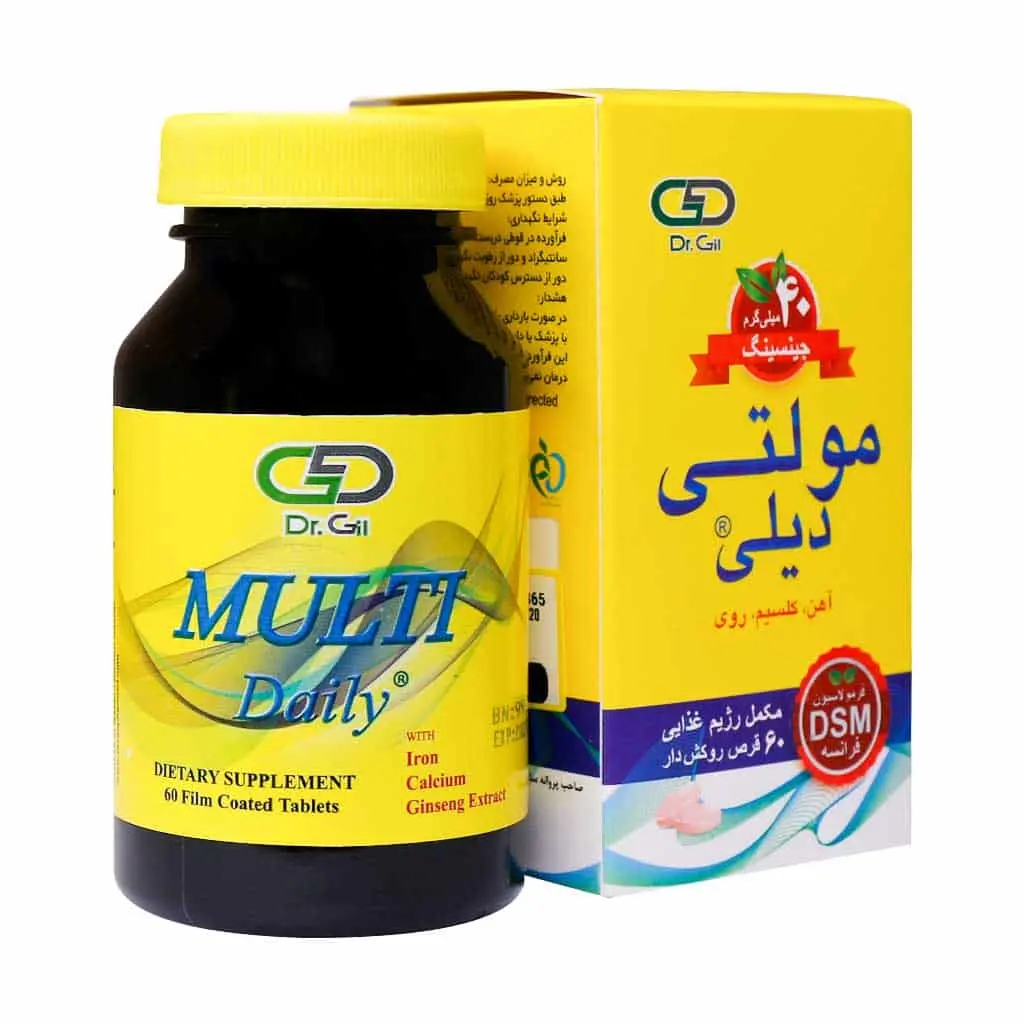 قرص مولتی دیلی دکتر گیل