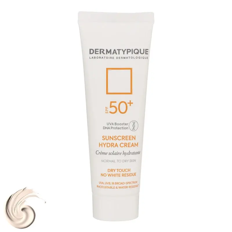 کرم ضدآفتاب هیدرا درماتیپیک SPF50 - بی رنگ