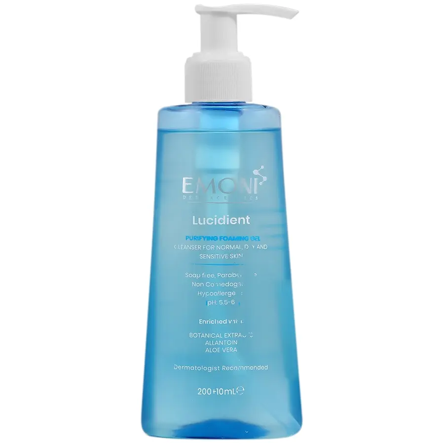 ژل شستشوی صورت پوست نرمال تا خشک امونی