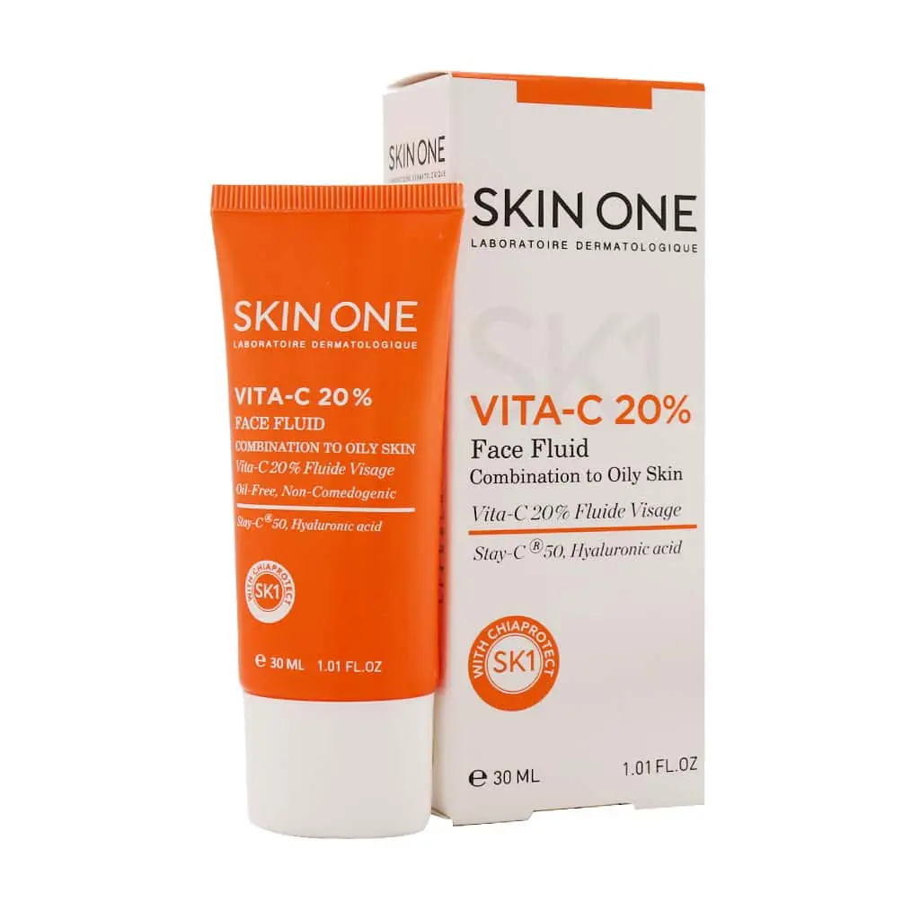فلوئید صورت ویتامین سی ۲۰ درصد اسکین وان
