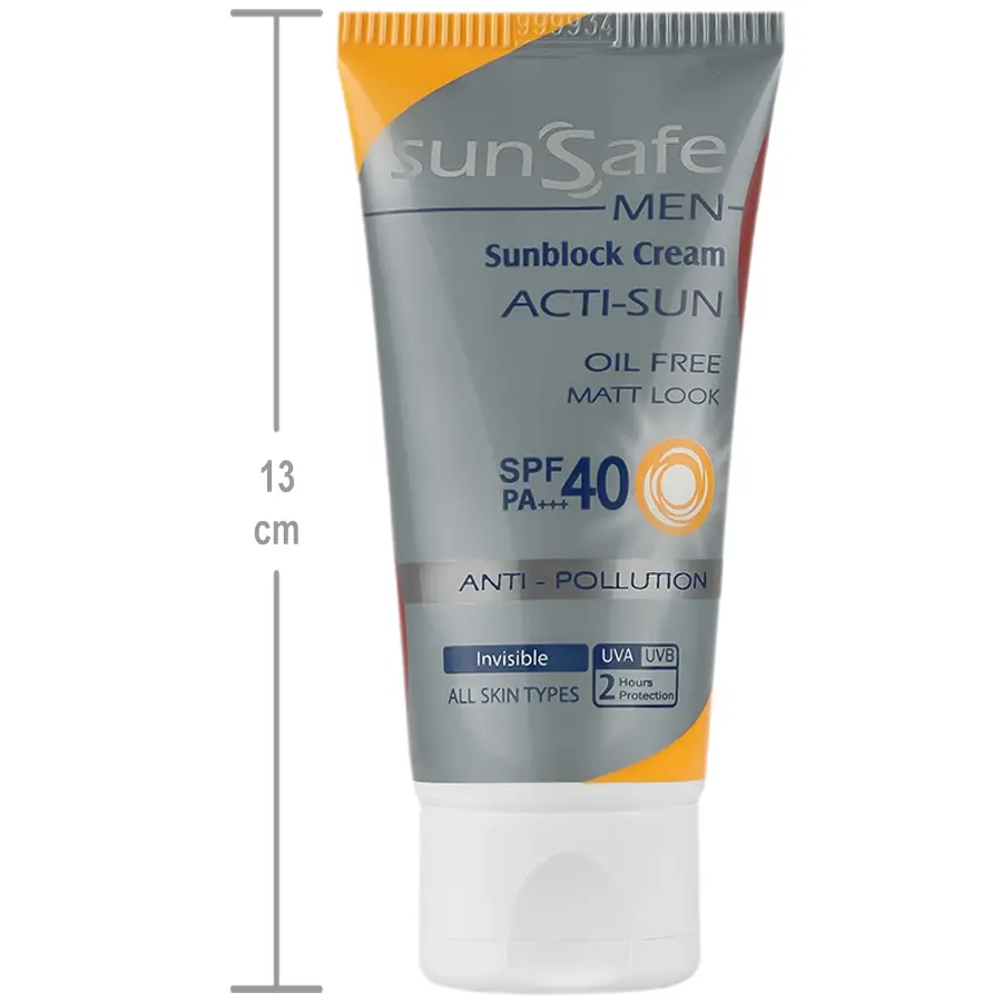 کرم ضد آفتاب SPF40 آقایان