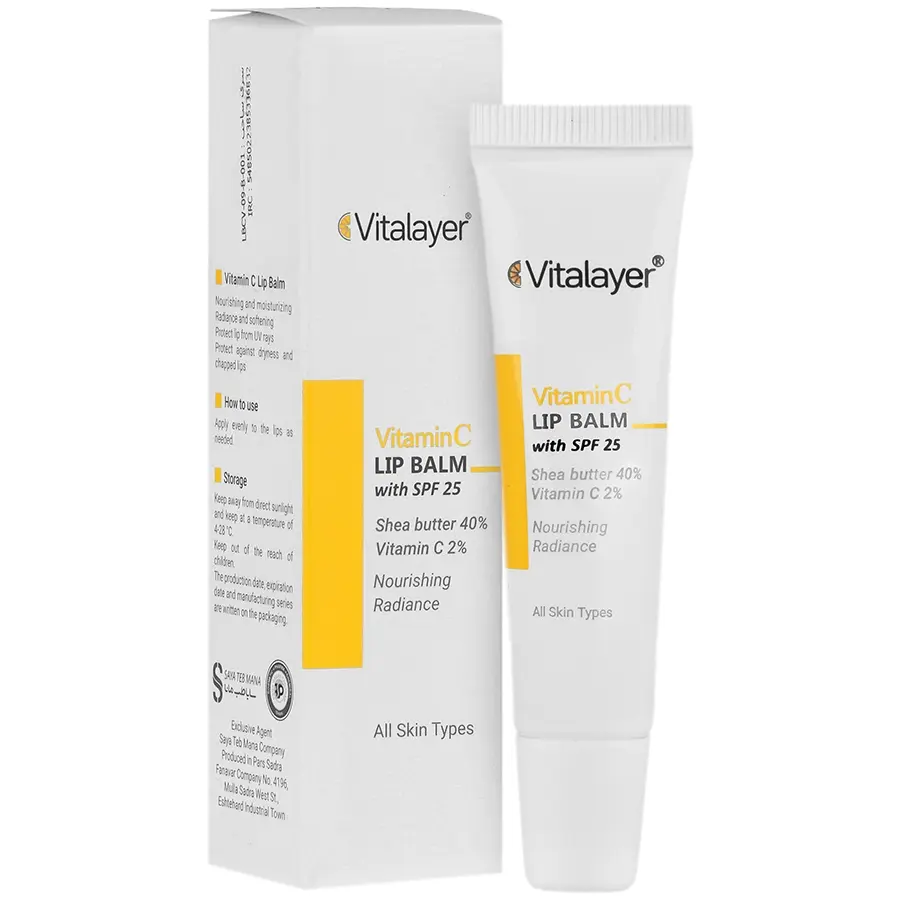 بالم لب ویتامین سی SPF25 ویتالیر