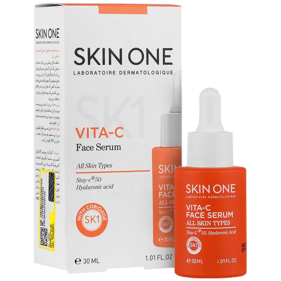 سرم صورت ویتامین سی اسکین وان