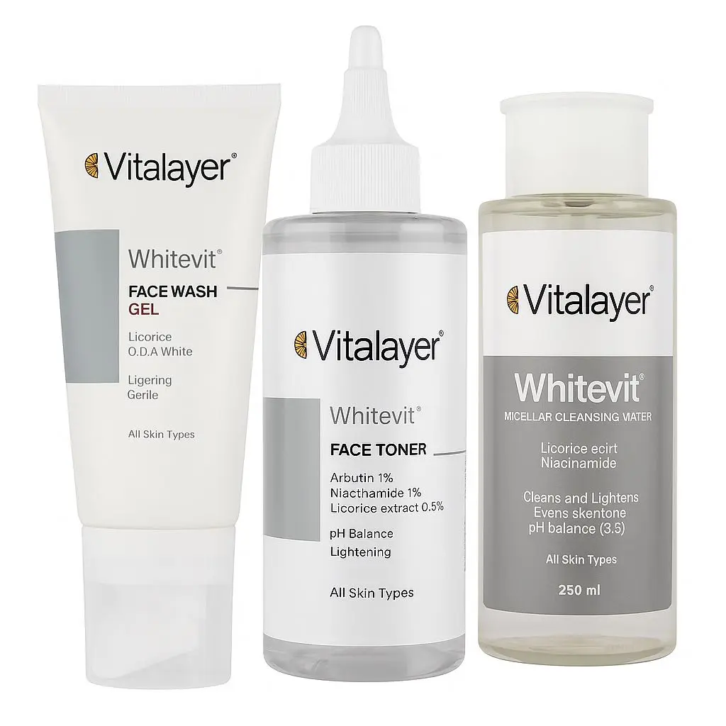 پکیج ژل شستشو، میسلار واتر و تونر وایت ویت