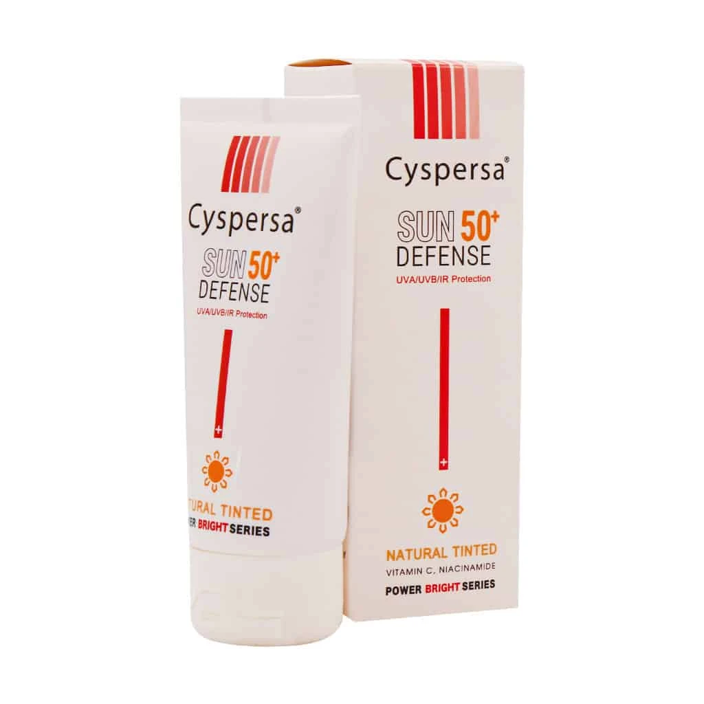 کرم ضد آفتاب رنگی روشن کننده SPF50 سیسپرسا 50 میلی لیتر