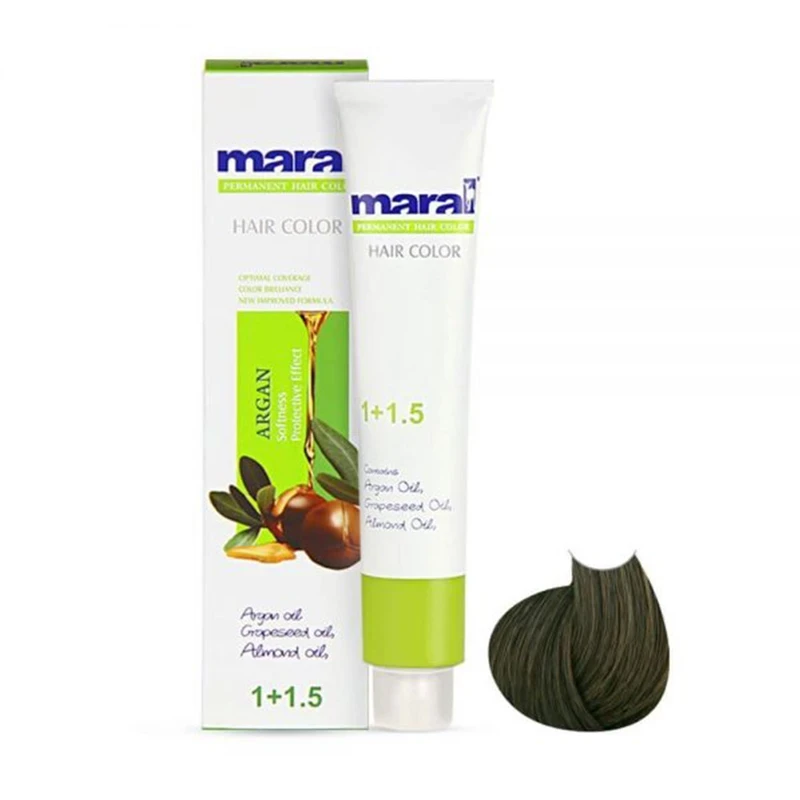 رنگ مو مارال سری زیتونی مدل قهوه ای زیتونی روشن شماره 5.3 حجم 100 میلی لیتر
