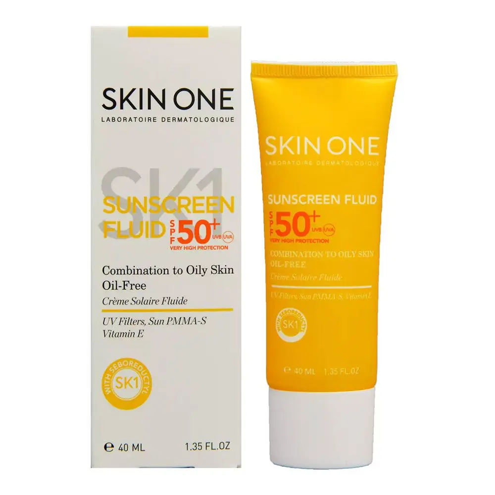 فلویید ضد آفتاب SPF50 پوست چرب اسکین وان